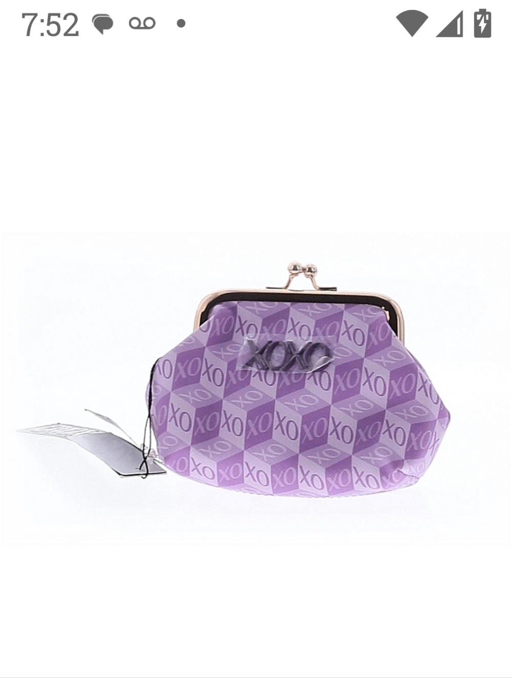 XOXO Coin Purse - Picture 1 of 2